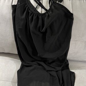 Elegant Black Women's Nightgown